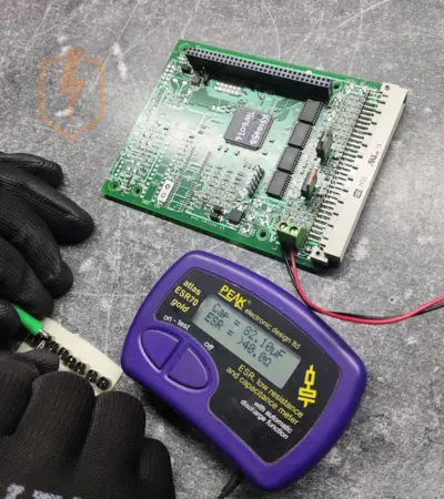 Reparación de tarjeta electrónica de variador de frecuencia