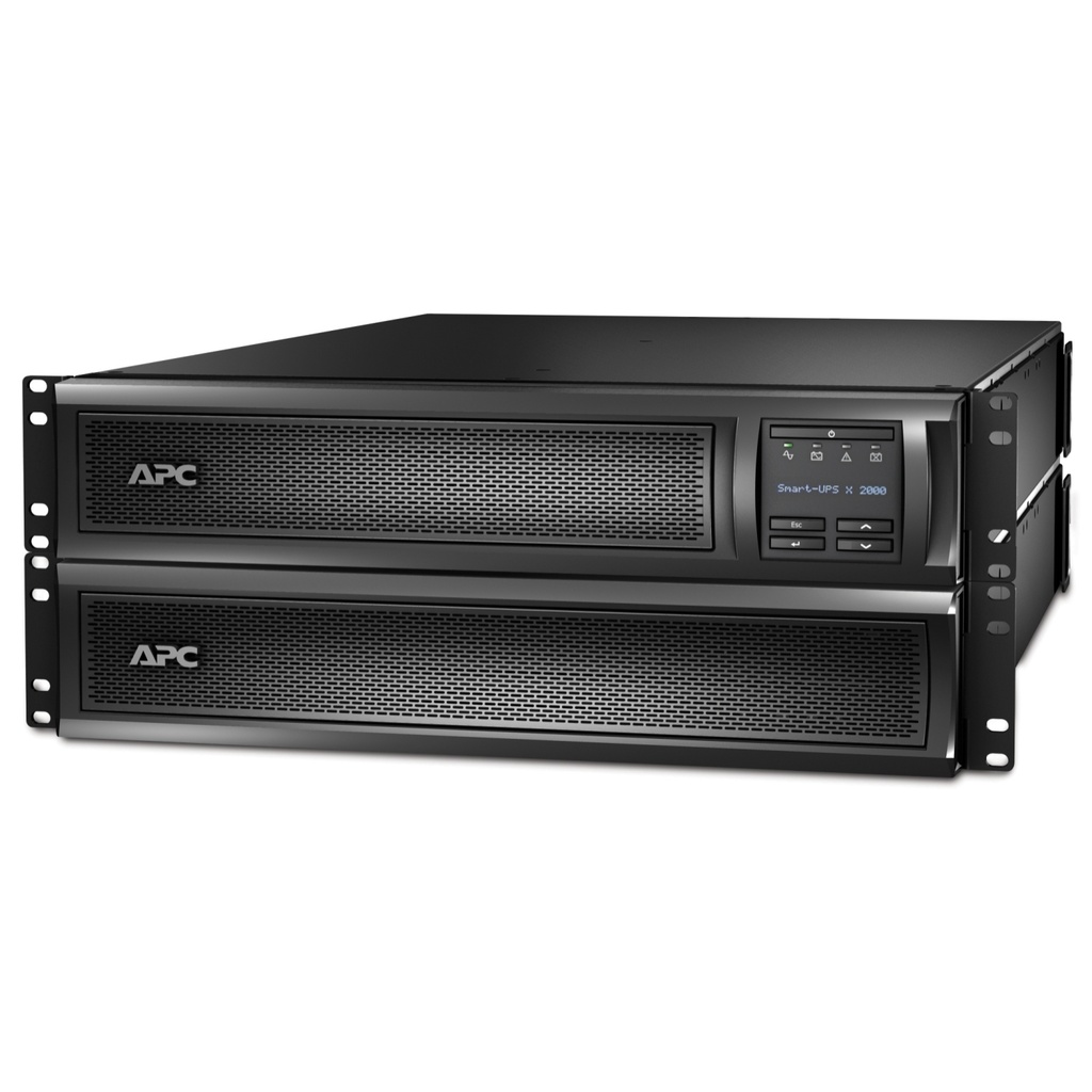 SMART-UPS X, LINEA INTERACTIVA, 2000VA, RACK / TORRE, 2U, 120V, 3X5-15R+3X5-20R+1XL5-20R NEMA, SMART SLOT --APC