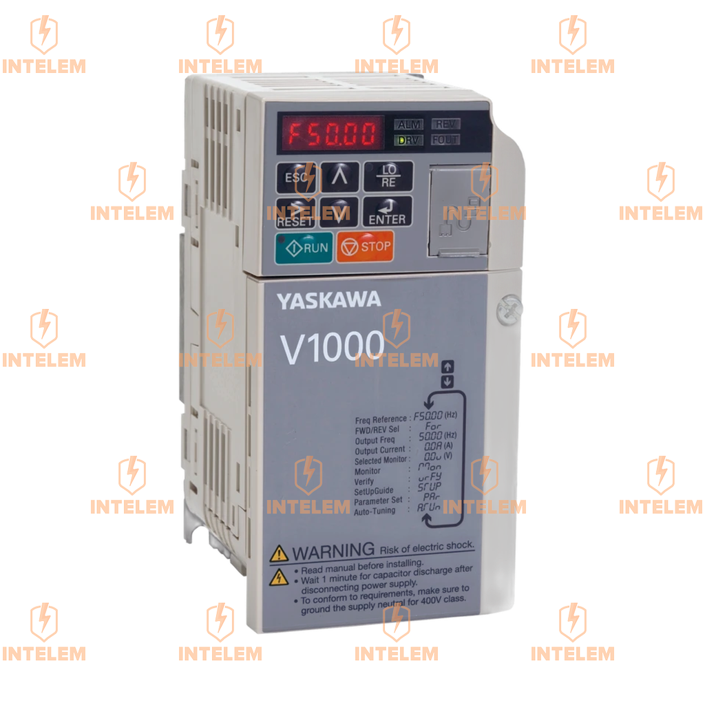 VARIADOR DE FRECUENCIA TRIFASICO V1000 3KW 380-480VCA YASKAWA