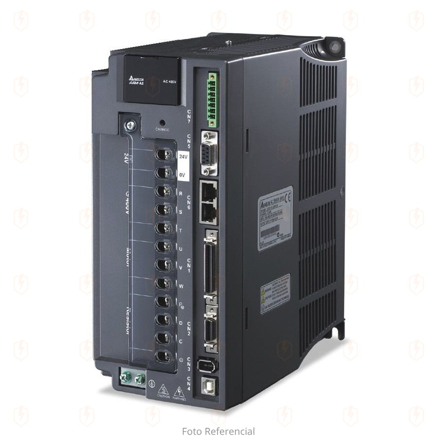 ASDA23043M VARIADOR SERVO A2 3KW 480VCA TRIFÁSICO CANOPEN CON LEVA DELTA