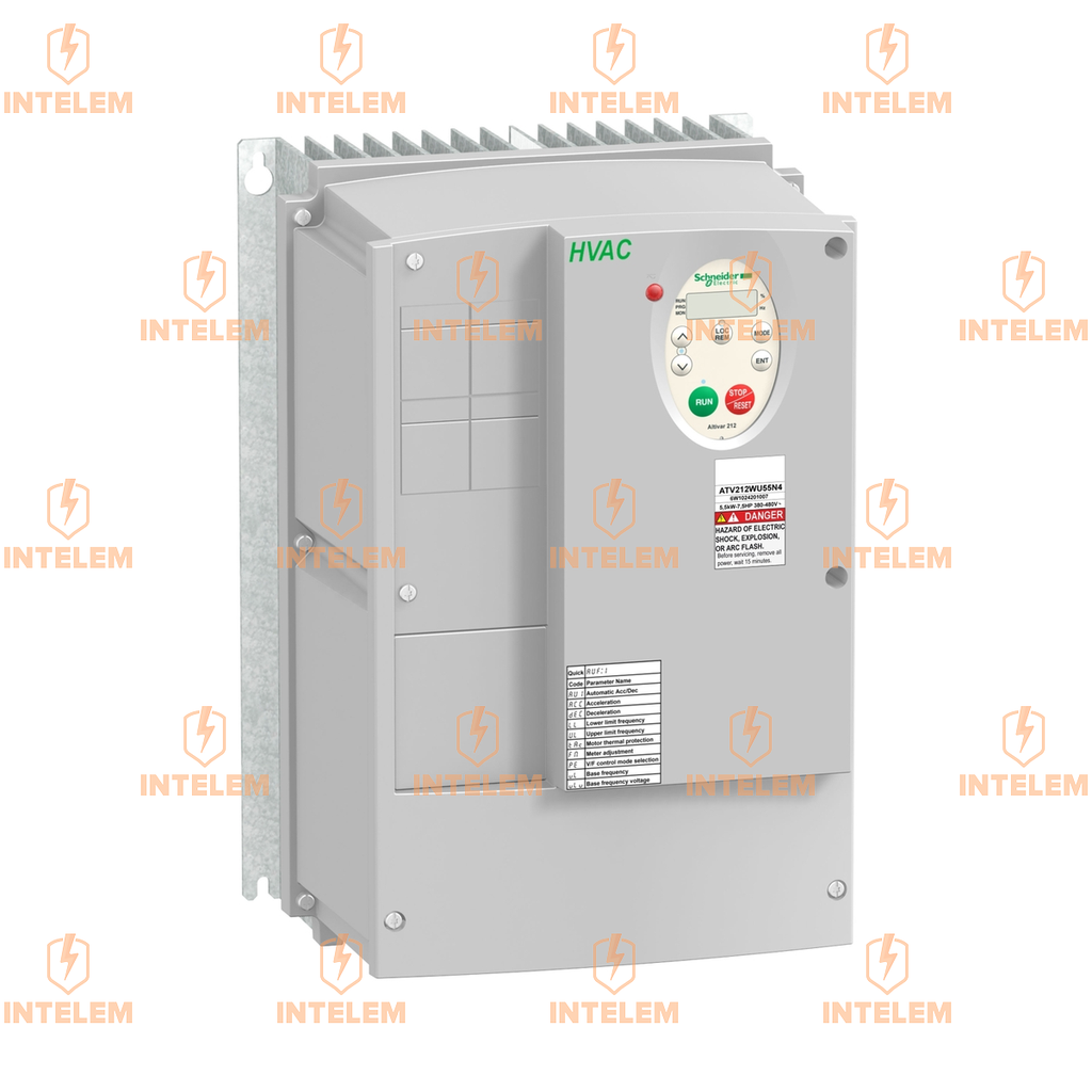 ATV212WU30N4C VARIADOR DE VELOCIDAD 3KW 480VCA TRIFÁSICO CLASE C1 IP55 ALTIVAR ATV212 SCHNEIDER ELECTRIC