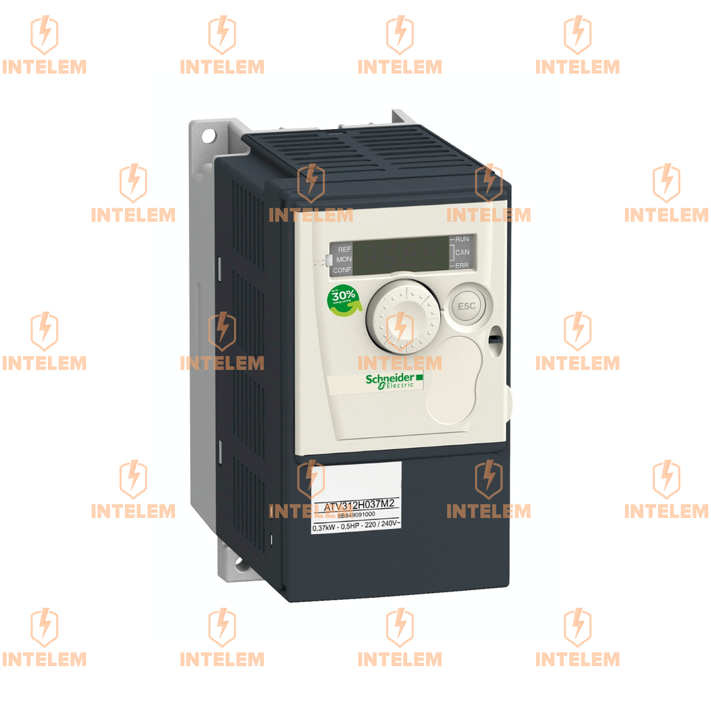 ATV312H037M2 VARIADOR DE VELOCIDAD 0.37KW 200-240VCA MONOFÁSICO ALTIVAR ATV312 SCHNEIDER ELECTRIC