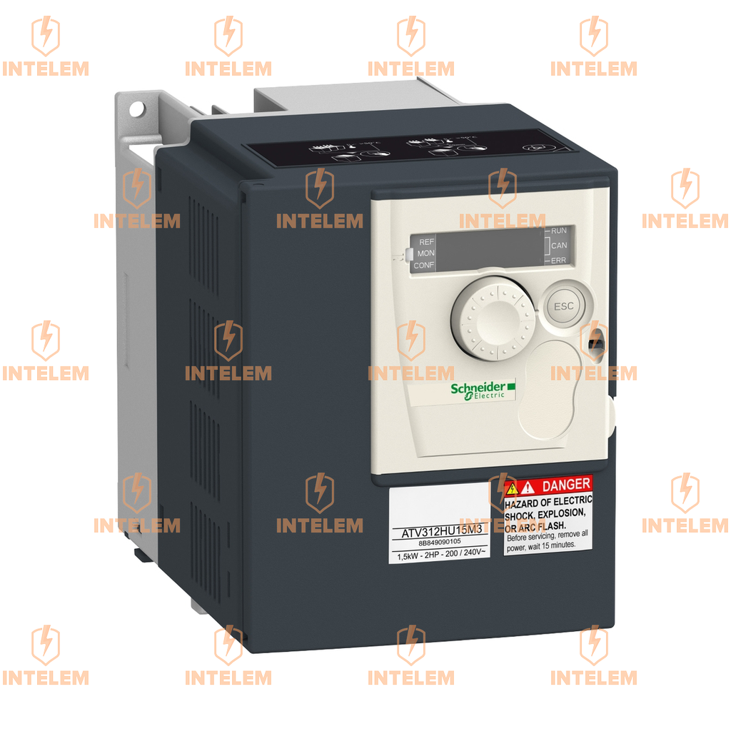 ATV312HU11M3 VARIADOR DE VELOCIDAD TRIFÁSICO 1.1KW 200-240VCA ALTIVAR ATV312 SCHNEIDER ELECTRIC