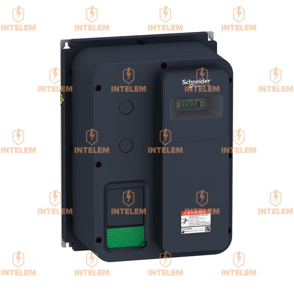 ATV320U04M2W VARIADOR DE VELOCIDAD 0.37KW (0.5HP) 200-240VCA MONOFÁSICO IP20 SCHNEIDER ELECTRIC