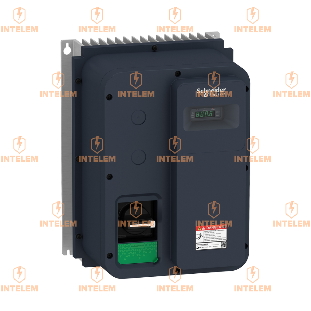 ATV320U40N4WS VARIADOR DE VELOCIDAD TRIFÁSICO 4KW 380-500VCA CERRADO SCHNEIDER ELECTRIC