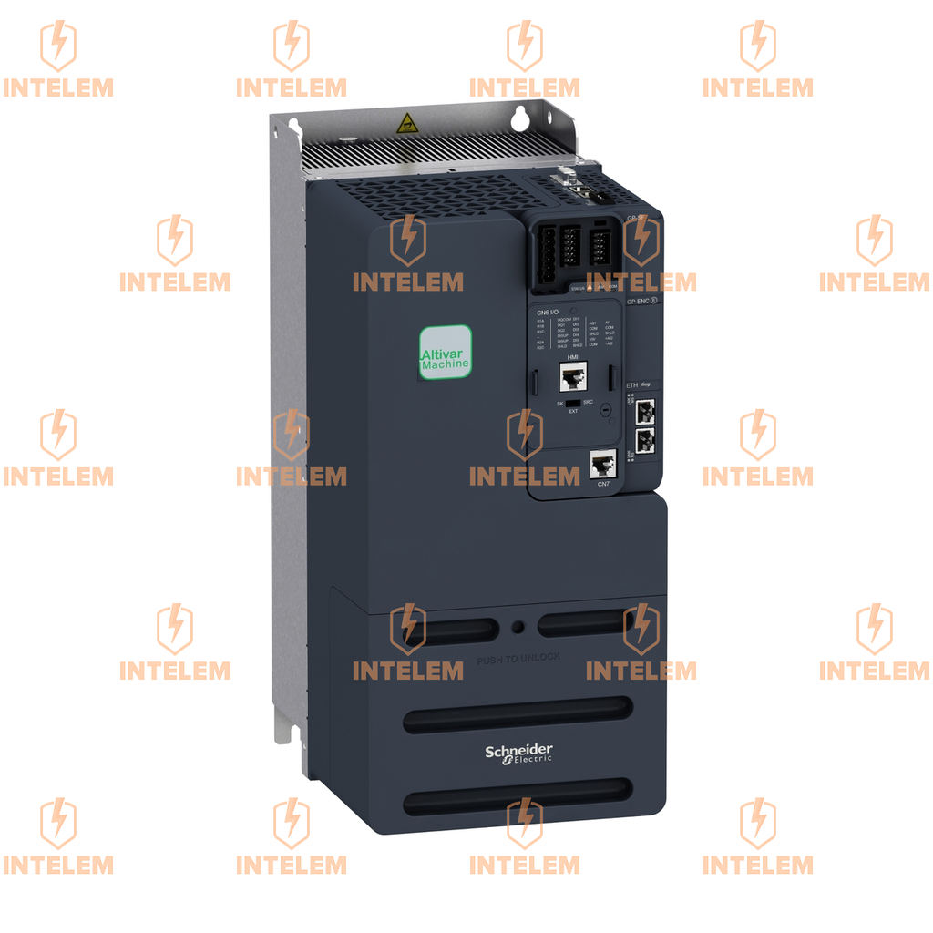 ATV340D18N4E VARIADOR DE VELOCIDAD TRIFÁSICO 18KW 400VCA ETHERNET ALTIVAR ATV340 SCHNEIDER ELECTRIC