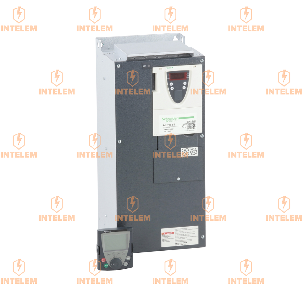 ATV61HD30N4 VARIADOR DE VELOCIDAD 30KW 40HP 480VCA TRIFÁSICO IP20 CON TERMINAL GRÁFICO SCHNEIDER ELECTRIC