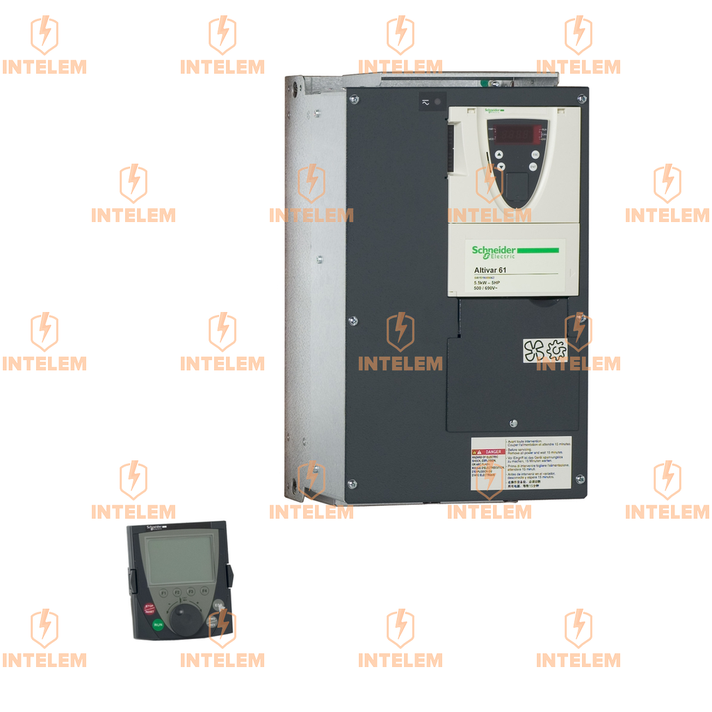 ATV61HU55Y VARIADOR DE VELOCIDAD 5.5KW 690VCA / 5HP 575VCA IP20 SCHNEIDER ELECTRIC