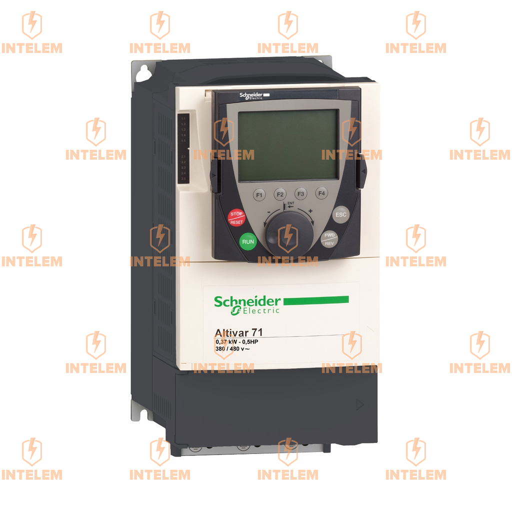 ATV71H037M3S337 VARIADOR DE VELOCIDAD 0.37KW 0.5HP 240VCA CON FILTRO EMC Y TERMINAL GRÁFICO RECUBIERTO SCHNEIDER ELECTRIC