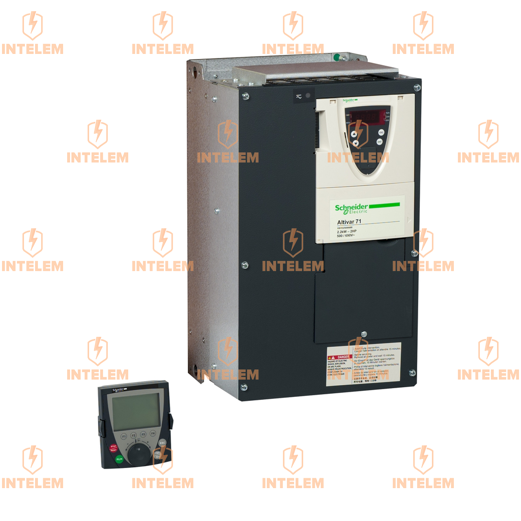 ATV71HU22Y VARIADOR DE VELOCIDAD 2.2KW 690VCA CON FILTRO EMC Y TERMINAL GRÁFICO SCHNEIDER ELECTRIC