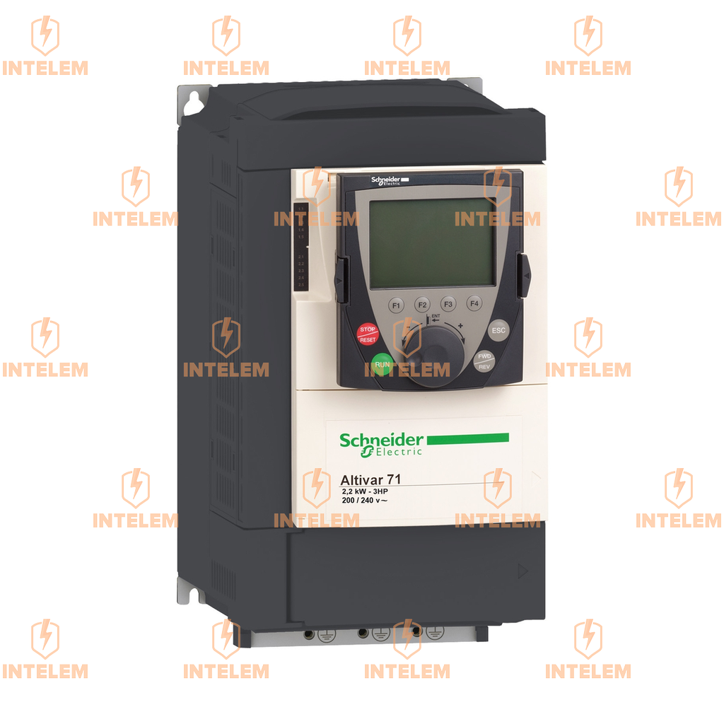 ATV71HU30N4 VARIADOR DE VELOCIDAD 3KW 480VCA CON FILTRO EMC Y TERMINAL GRÁFICO SCHNEIDER ELECTRIC
