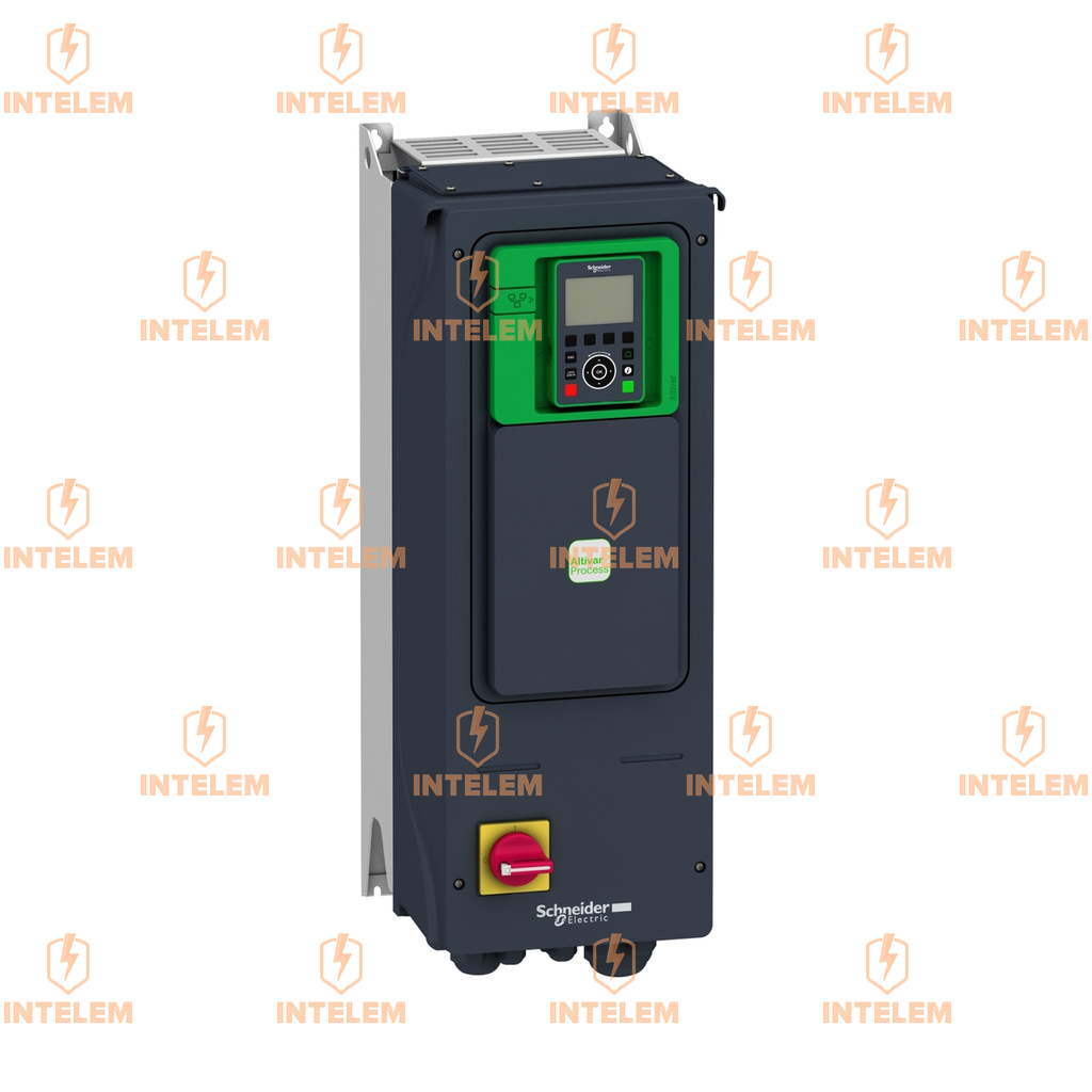 VARIADOR DE FRECUENCIA 18.5KW 400-480VCA IP55 CON UNIDAD DE FRENADO E INTERRUPTOR SCHNEIDER ELECTRIC