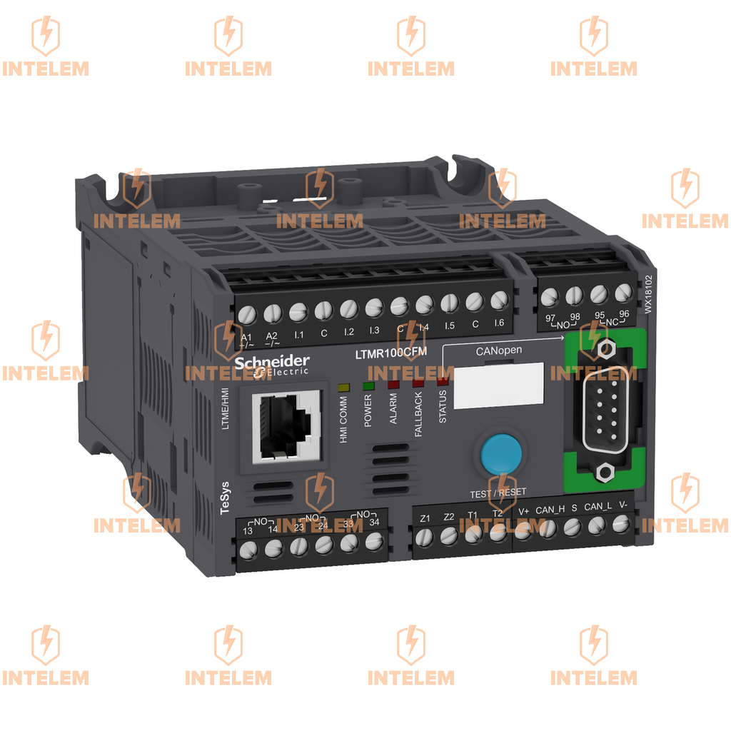 CONTROLADOR DE MOTOR TESYS T CANOPEN 5-100A 100-240VCA 6ENTRADAS LÓGICAS 3SALIDAS RELÉ SCHNEIDER ELECTRIC