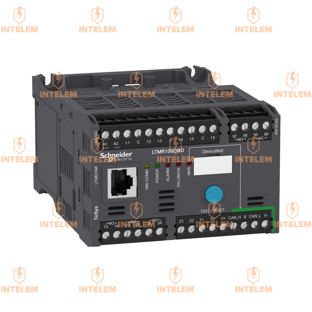 LTMR100DBD CONTROLADOR DE MOTOR ELECTRÓNICO 100A 24VCC PARA RED DE COMUNICACIÓN DEVICENET TESYS T SCHNEIDER ELECTRIC