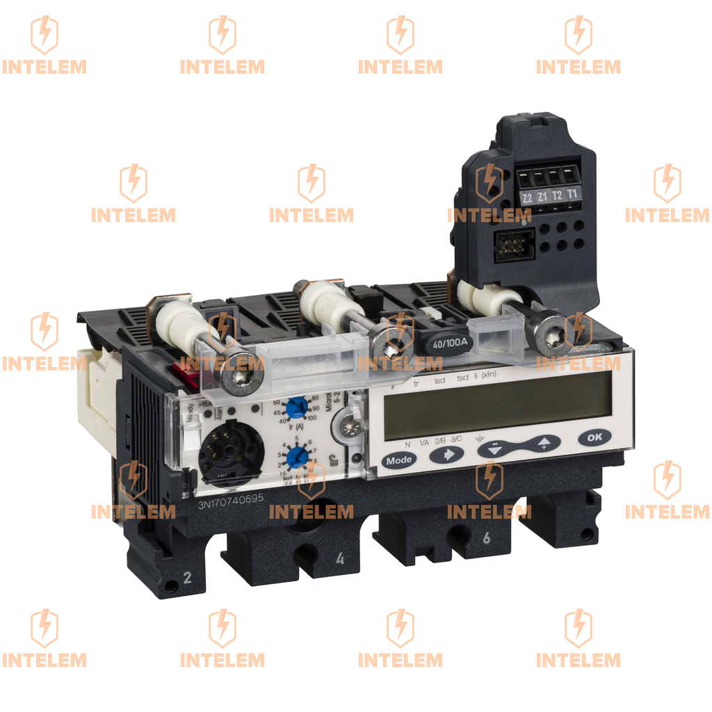 LV431490 UNIDAD DE CONTROL MICROLOGIC 5.2A 250A PARA INTERRUPTOR AUTOMÁTICO COMPACT NSX 250 3P 3D SCHNEIDER ELECTRIC