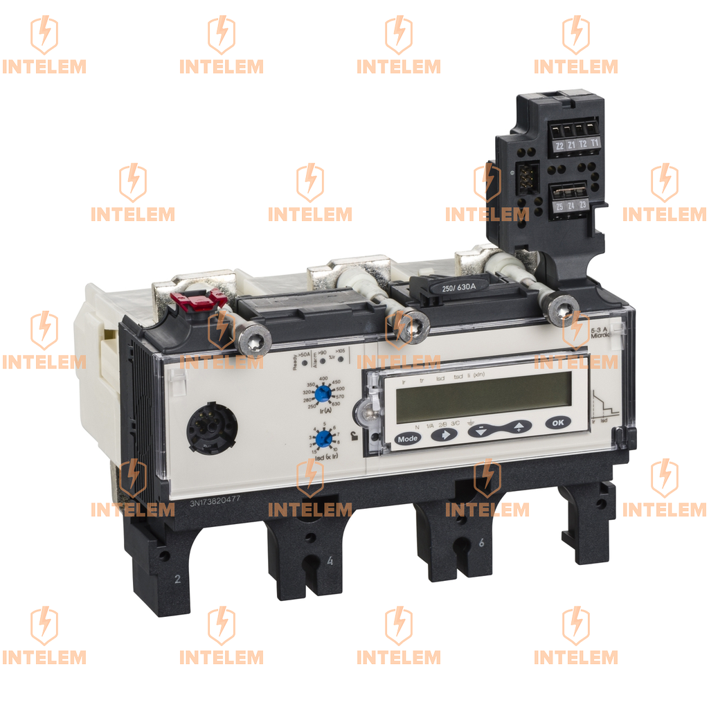 LV432090 UNIDAD DE CONTROL MICROLOGIC 5.3A PARA INTERRUPTOR AUTOMÁTICO COMPACT NSX 630A ELECTRÓNICO 630A 3P 3D SCHNEIDER ELECTRIC