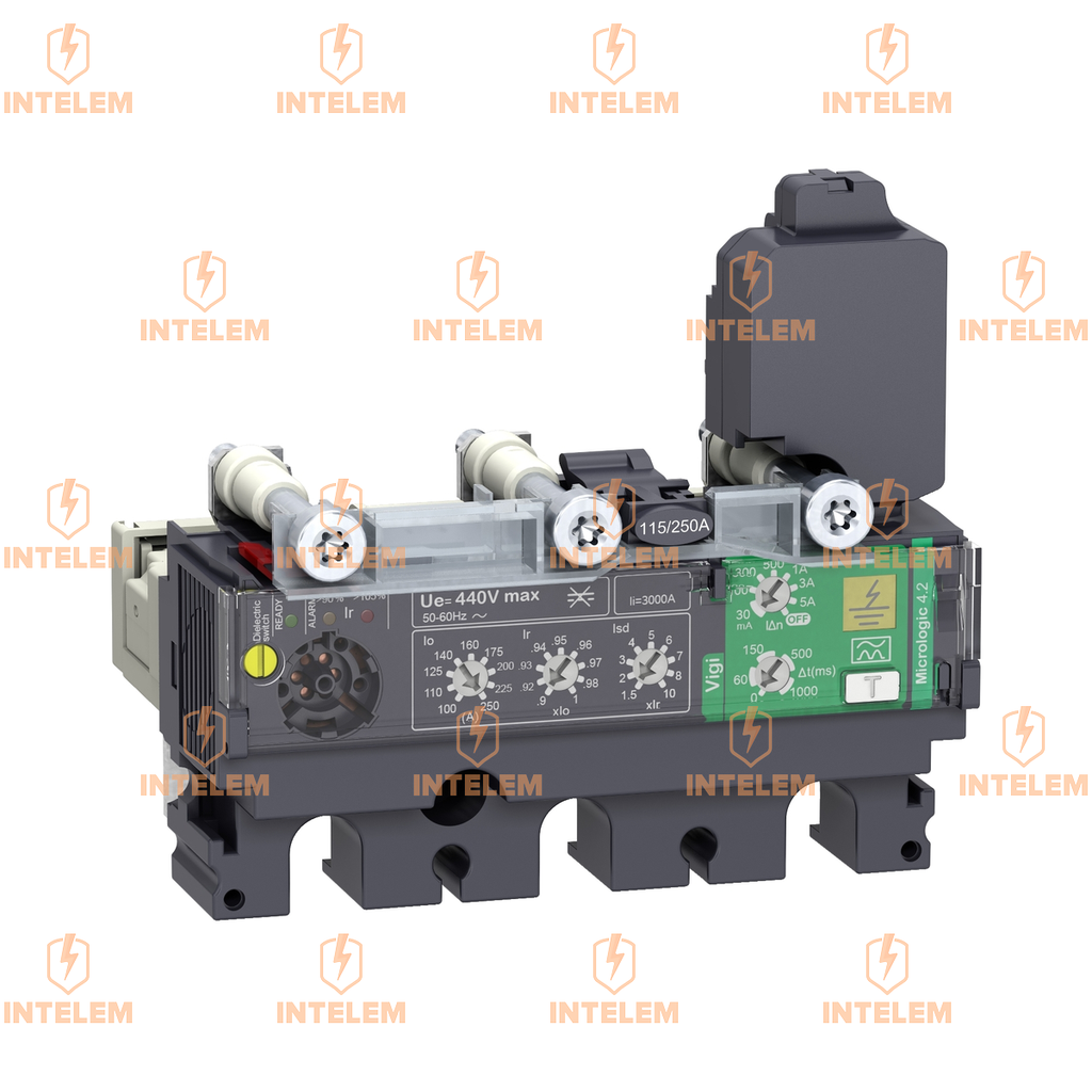 LV433803 UNIDAD DE CONTROL MICROLOGIC 4.2 250A 3P 3D PARA INTERRUPTOR AUTOMÁTICO COMPACT NSX 250 SCHNEIDER ELECTRIC