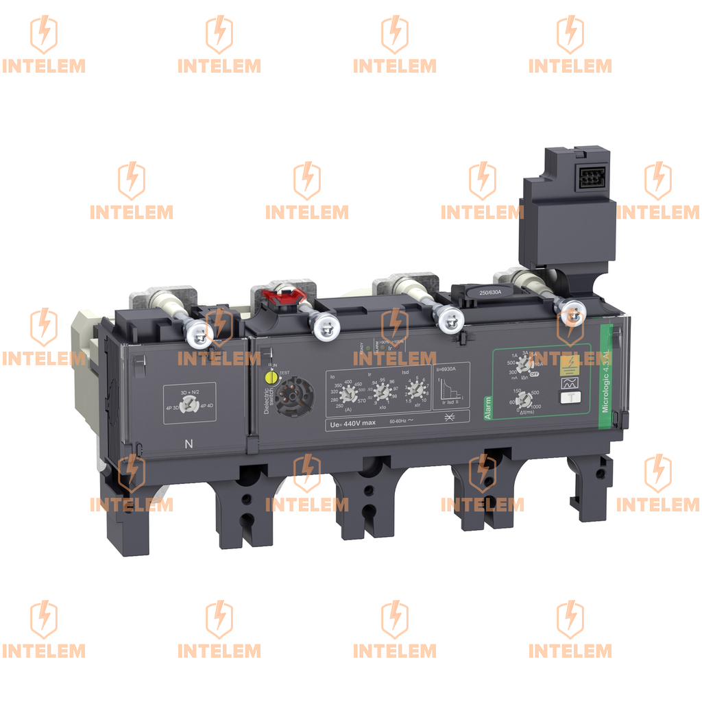 UNIDAD DE CONTROL MICROLOGIC 4.3 AL 570A 4P 4D PARA INTERRUPTOR AUTOMÁTICO COMPACT NSX 630 SCHNEIDER ELECTRIC