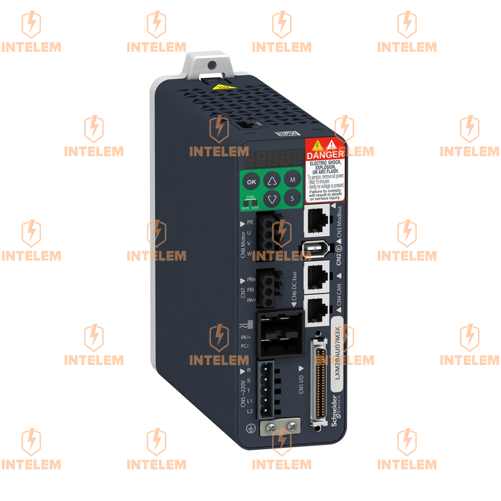 LXM28AU04M3X SERVODRIVE DE MOVIMIENTO 400W 200-230VCA MONOFÁSICO/TRIFÁSICO LEXIUM 28 SCHNEIDER ELECTRIC