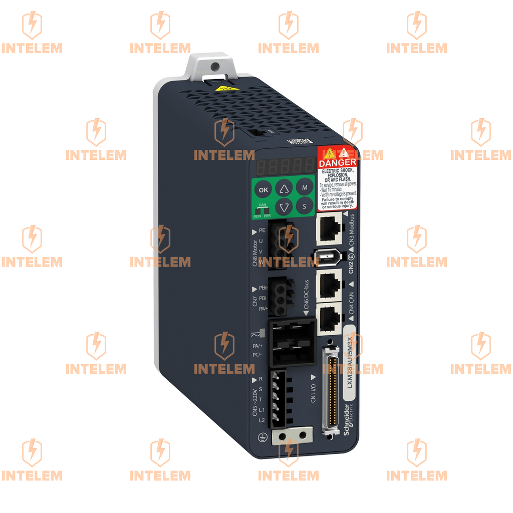 LXM28AU10M3X SERVODRIVE DE MOVIMIENTO 1KW 200-230VCA MONOFÁSICO/TRIFÁSICO LEXIUM 28 SCHNEIDER ELECTRIC