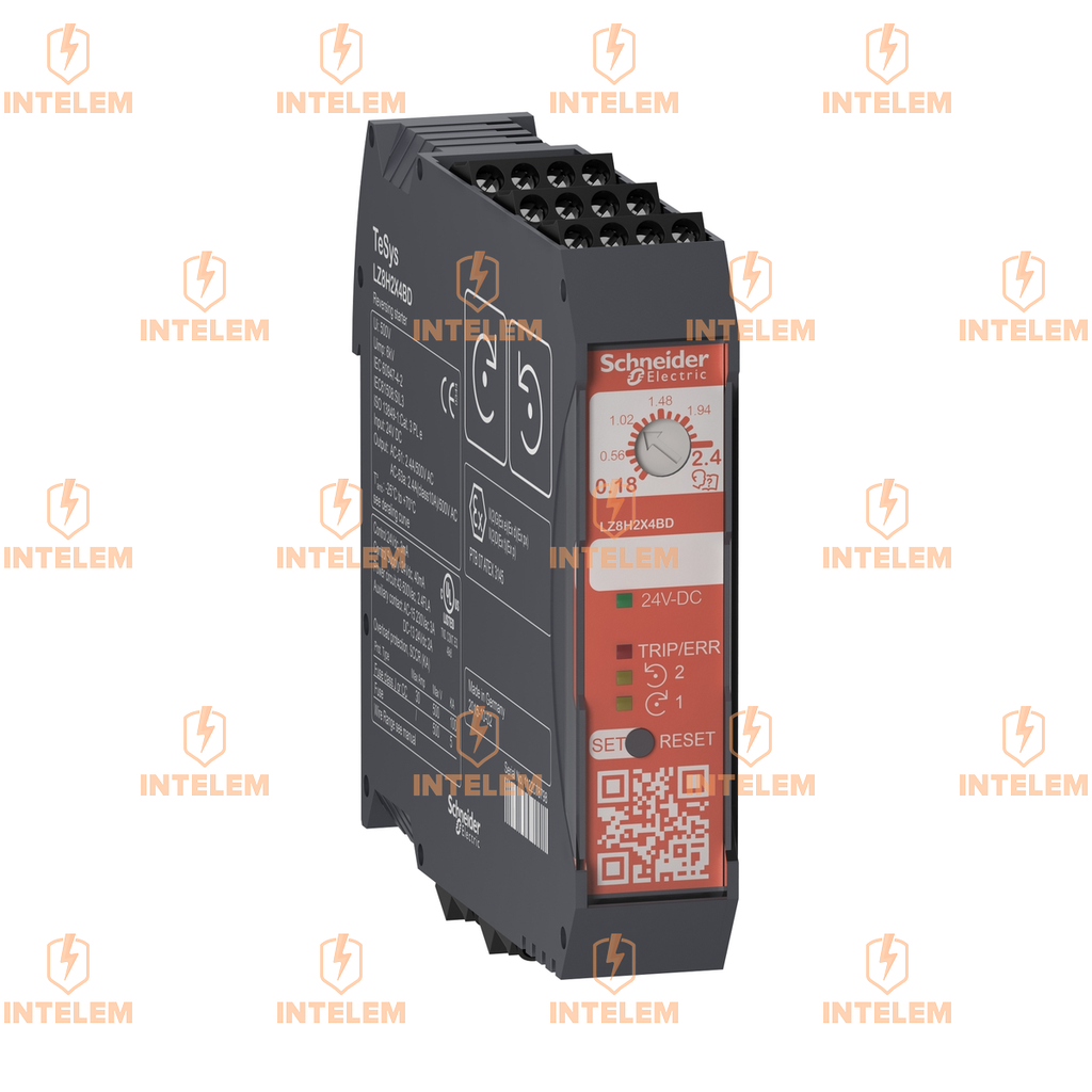 LZ8H6X5BD ARRANCADOR INVERSOR TESYS H STO 3KW 400VCA CONTROL 24VCC SCHNEIDER ELECTRIC