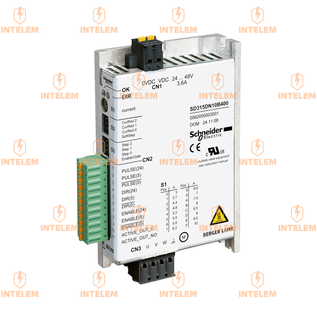 MOTOR PASO A PASO SD315 CONTROL MOVIMIENTO PULSO DIRECCIÓN SIN OSCILADOR SCHNEIDER ELECTRIC