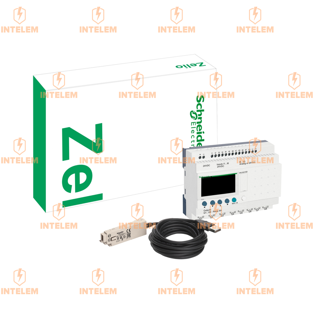 RELÉ INTELIGENTE MODULAR ZELIO LOGIC 26IO 100-240VCA PAQUETE "DESCUBRIMIENTO" SCHNEIDER ELECTRIC
