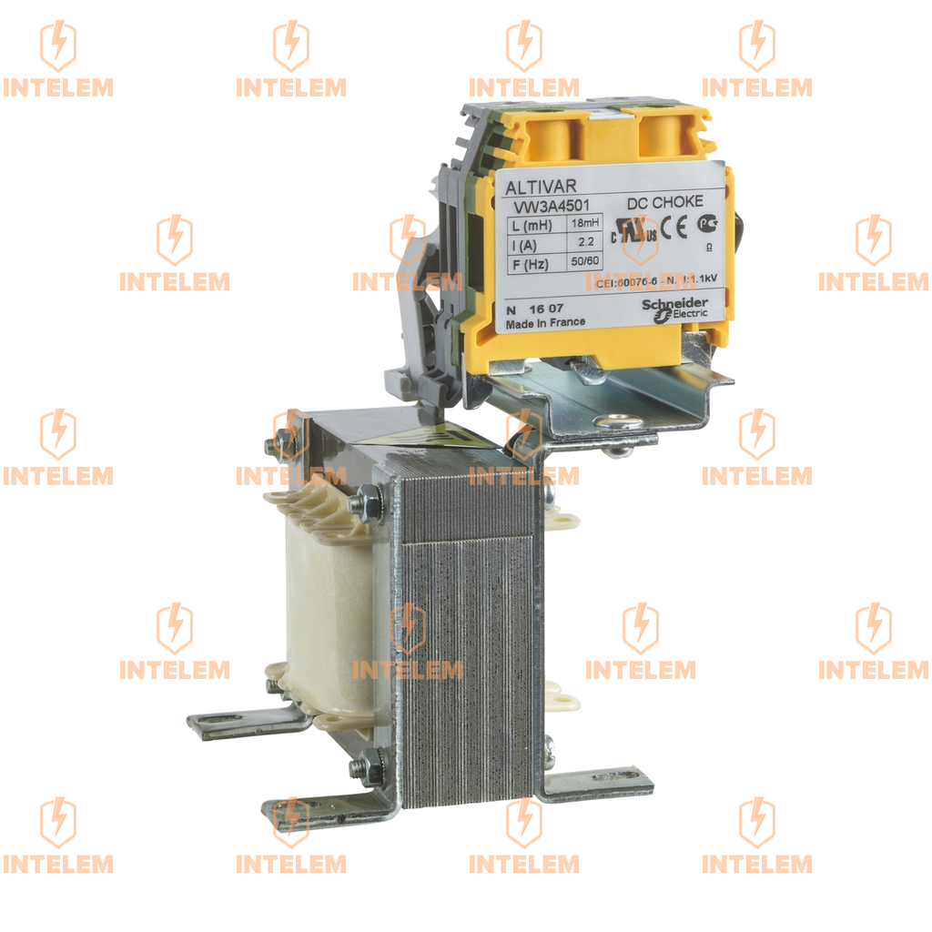 VW3A4504 REACTANCIA DE CC 3.9MH 10.7A PARA VARIADOR DE VELOCIDAD SCHNEIDER ELECTRIC