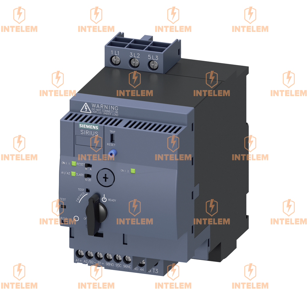 3RA62501DB32 ARRANCADOR INVERSOR COMPACTO SIRIUS 690VCA 24VCA/VCC 3-12A IP20 SIEMENS