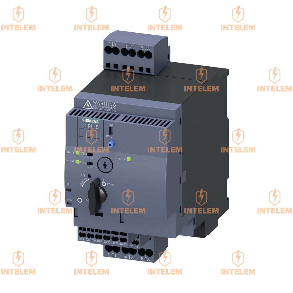 3RA62502AB32 ARRANCADOR INVERSOR COMPACTO SIRIUS 690VCA 24VCA/VCC 0.1-0.4A IP20 CONEXIÓN RESORTE SIEMENS