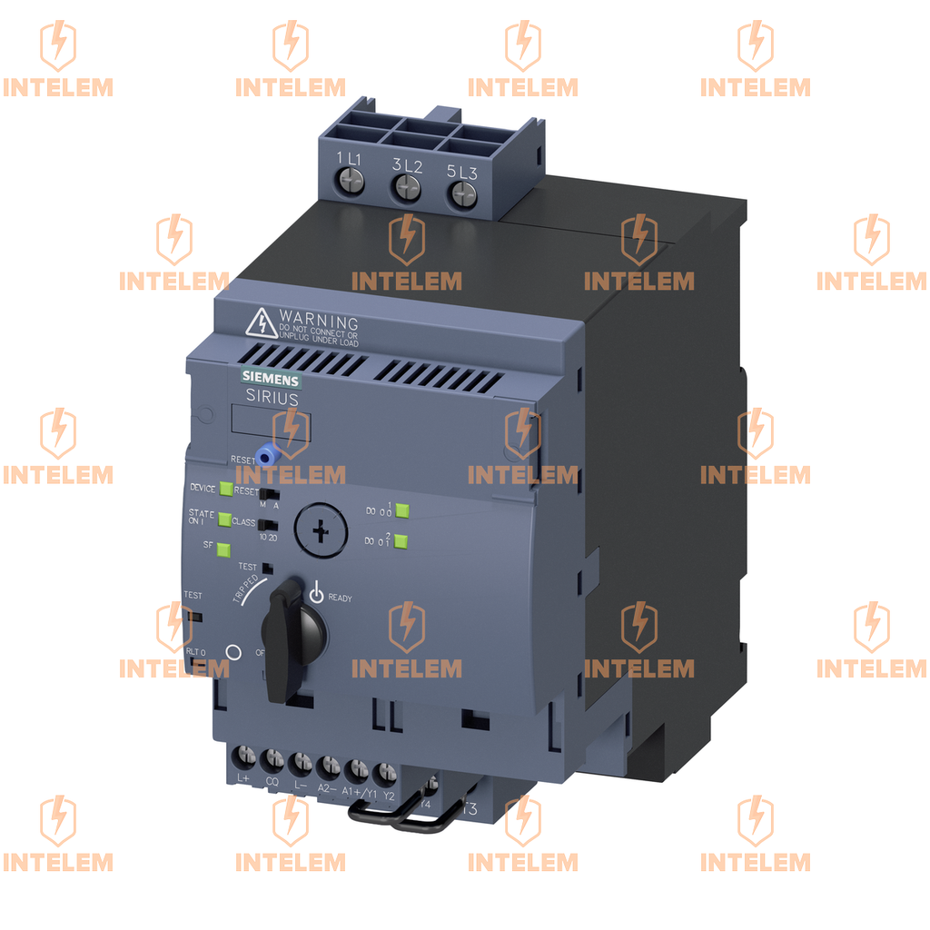 3RA65001BB42 ARRANCADOR INVERSOR COMPACTO IO-LINK 690VCA 24VCC 0.32-1.25A IP20 CONEXIÓN TORNILLO SIEMENS