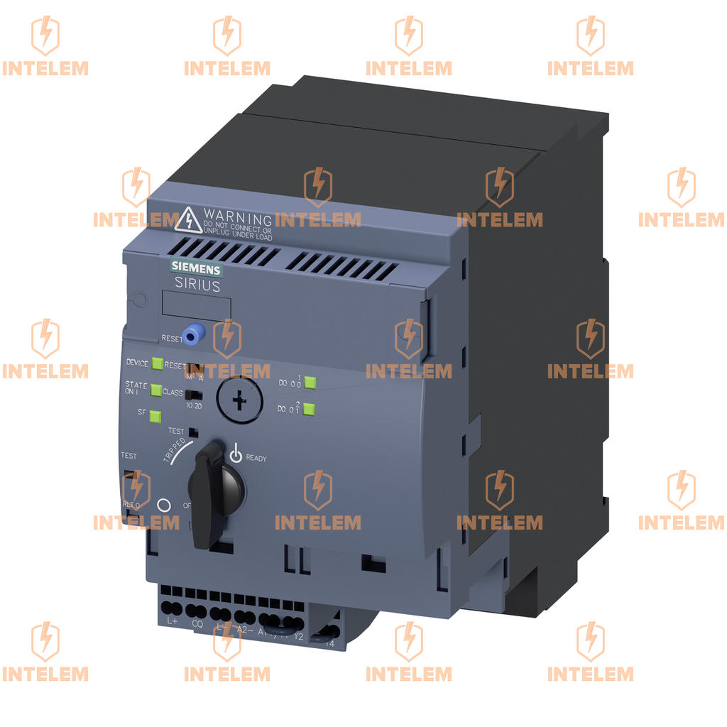 3RA65002EB43 ARRANCADOR INVERSOR COMPACTO IO-LINK 400VCA 24VCC 8-32A IP20 CONEXIÓN ENCHUFABLE SIN TERMINALES SIRIUS SIEMENS