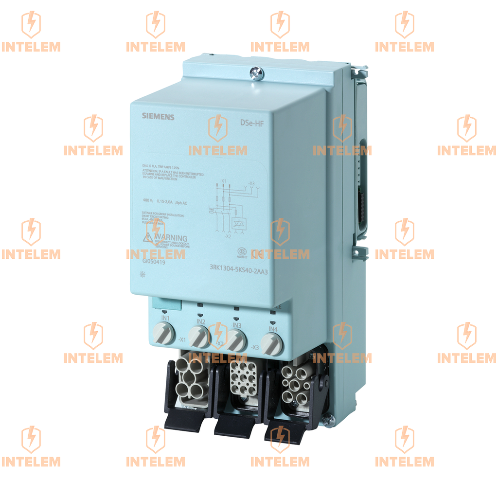 3RK13045LS403AA3 ARRANCADOR INVERSOR ET 200PRO HF 5.5KW 400VCA 1.5-12A PROTECCIÓN ELECTRÓNICA DE SOBRECARGA CONTACTO DE FRENO 400VCA SIEMENS