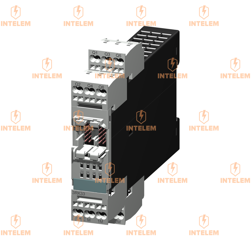 MÓDULO DE EXPANSIÓN 8DO 24VCC 0.5A PARA SISTEMA DE SEGURIDAD MODULAR 3RK3 SIRIUS SIEMENS