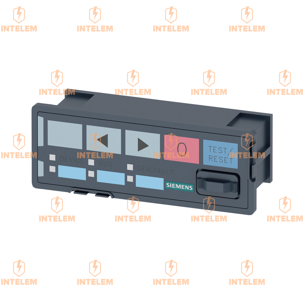 PANEL DE OPERADOR GRIS TITANIO 10 LED 5 TECLAS LIBRE ASIGNACIÓN SIEMENS