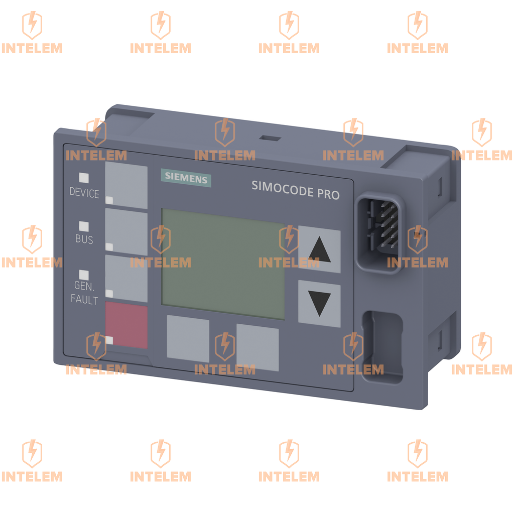 PANEL DE MANDO CON PANTALLA Y LEDS PARA SIMOCODE PRO V SIEMENS
