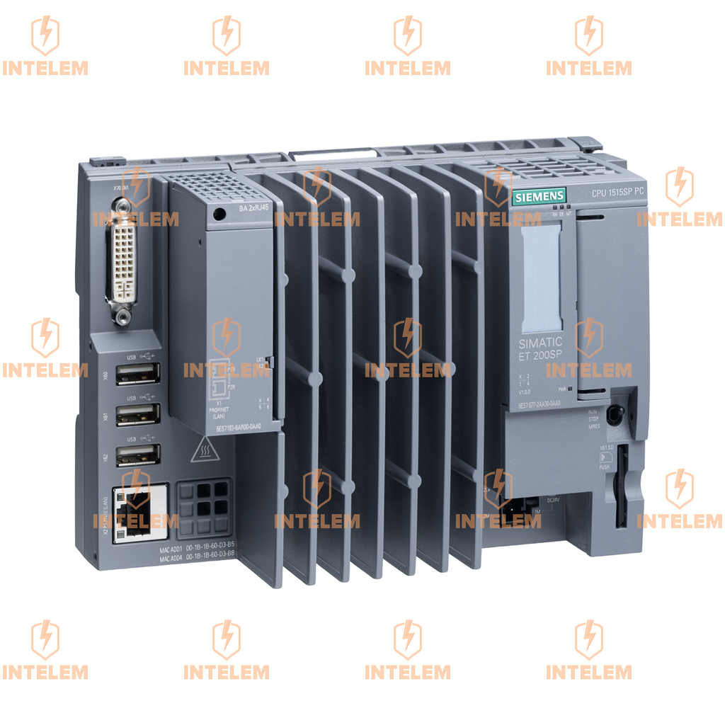 CPU 1515SP PC ET 200SP 4GB RAM 1X CFAST 1X SD/MMC PROFINET ETHERNET USB DVI-I SIEMENS