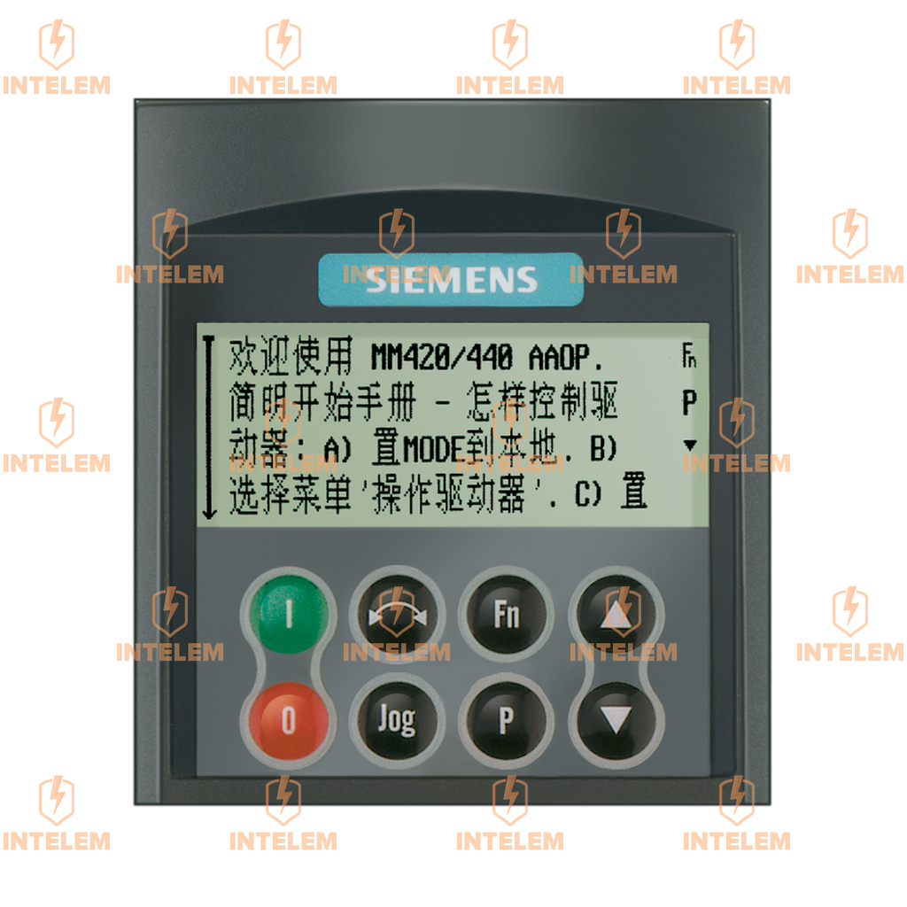 6SE64000AP000AB0 PANEL DE OPERADOR AVANZADO AAOP MICROMASTER 4 SIEMENS
