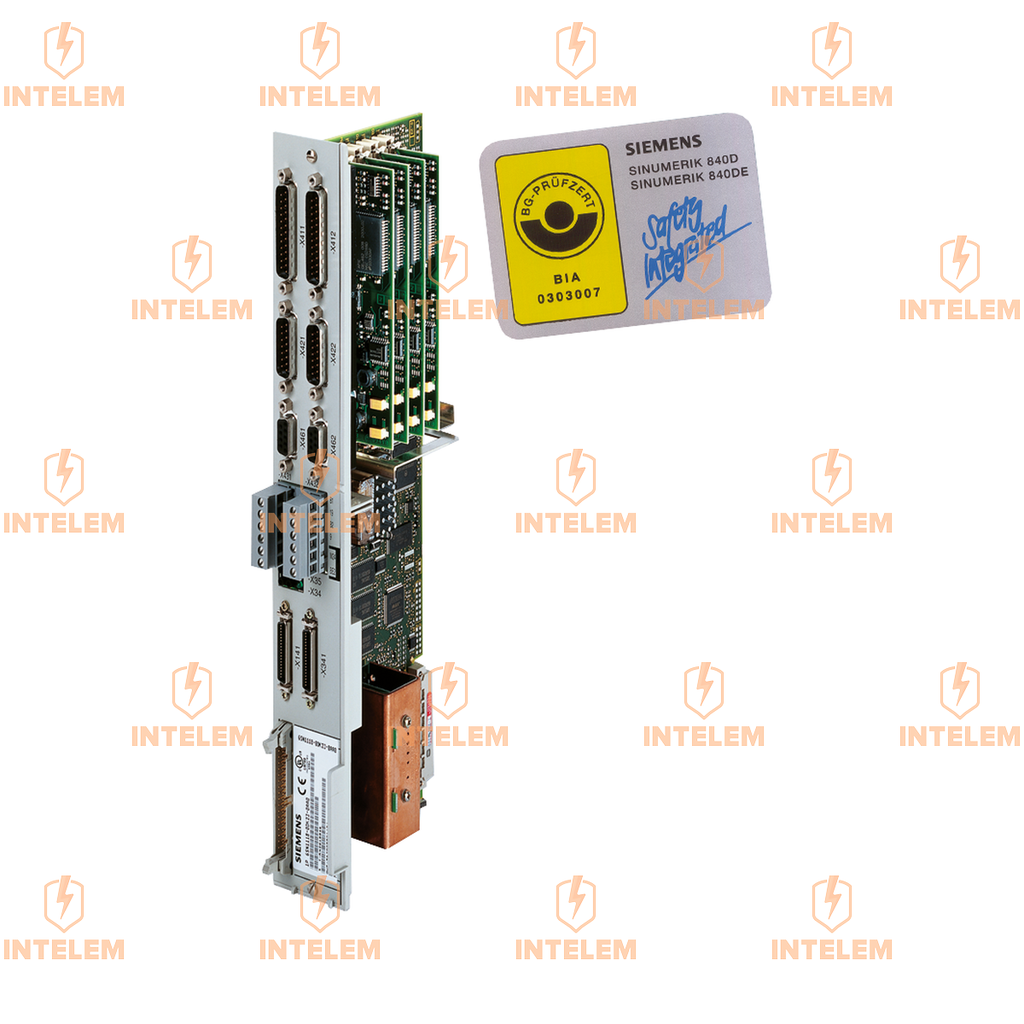 6SN11180DM330AA2 BLOQUE DE LAZO DE CONTROL DIGITAL ALTO ESTÁNDAR 2 EJES SIN/COS 1 VPP SISTEMA DE MEDICIÓN DIRECTA SIMODRIVE 611 SIEMENS