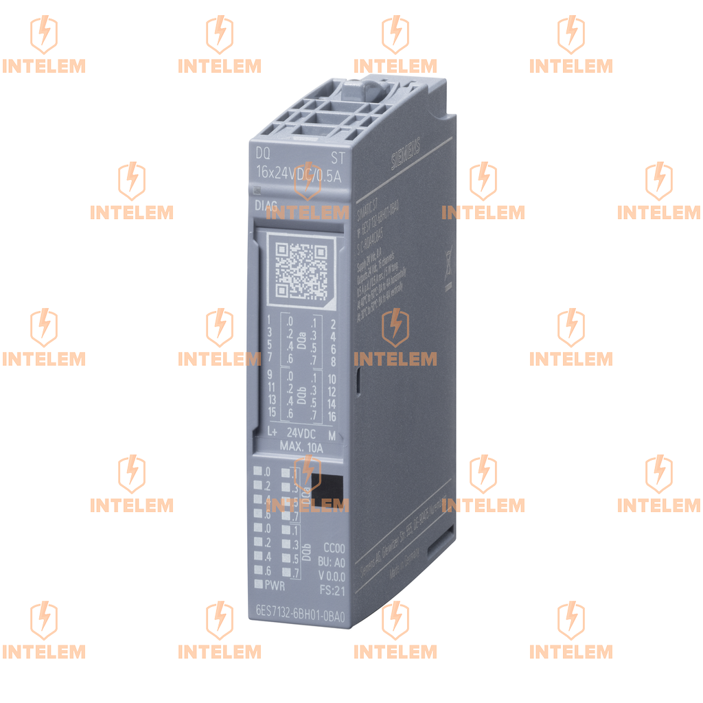 6ES7132-6BH01-0BA0 SIMATIC ET 200SP DQ16X24V DC/0.5A SIEMENS