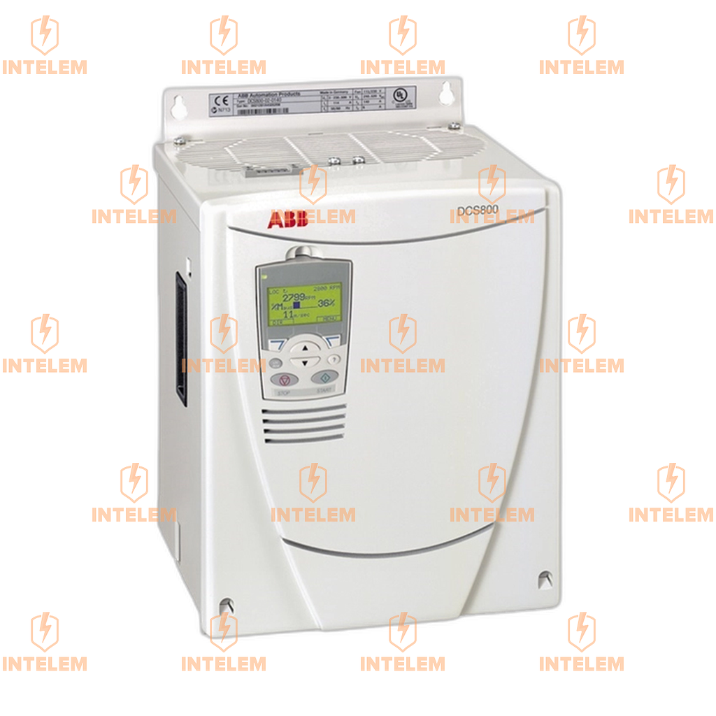DCS800-S02-0260-05 VARIADOR DC 525V 260A, CAMPO 15A, TAMAÑO D2 ABB