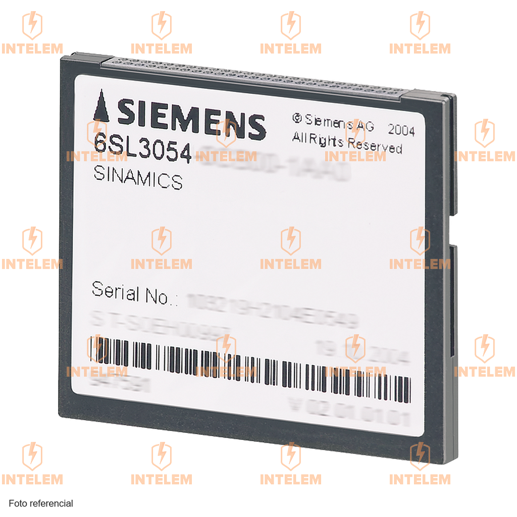 6SL3054-0ED01-1BA0 SINAMICS S120 COMPACTFLASH CARD C/LICENCIA V4.3 --SIEMENS