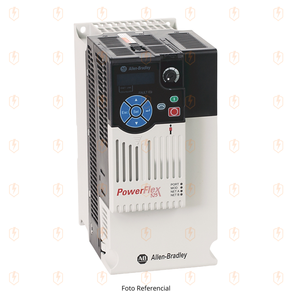 25B-D013N104 VARIADOR POWERFLEX 525 380-480V 5.5KW 7.5HP 13A ALLEN BRADLEY