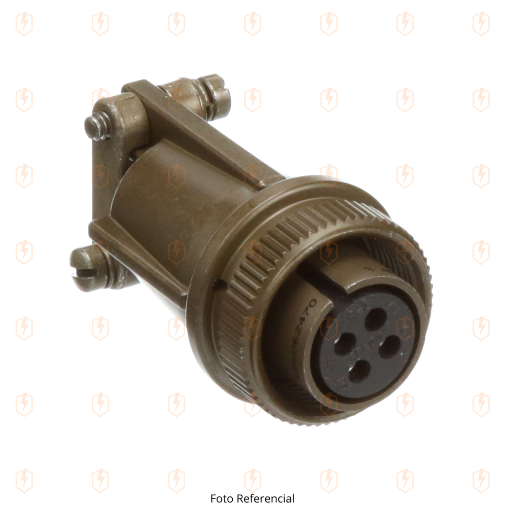 MS3106F14S-2S CONECTOR MILITAR 4 POLOS HEMBRA