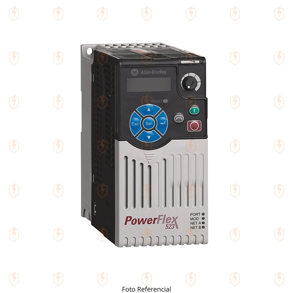 VARIADOR DE CA POWERFLEX 523 DE 0.4 KW (0.5 HP)