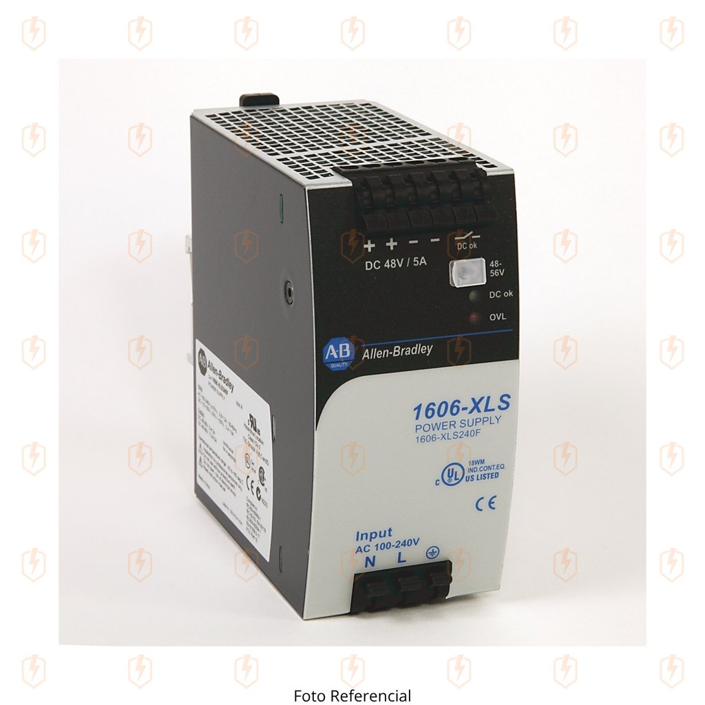 ENTRADA DE CA O CC 48–56 VCC SALIDA FUENTE DE ALIMENTACION DE 240 W