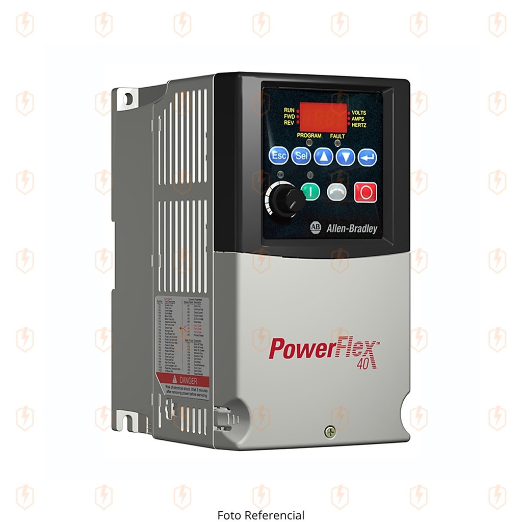 VARIADOR DE CA POWERFLEX 40–0.75 KW (1 HP)