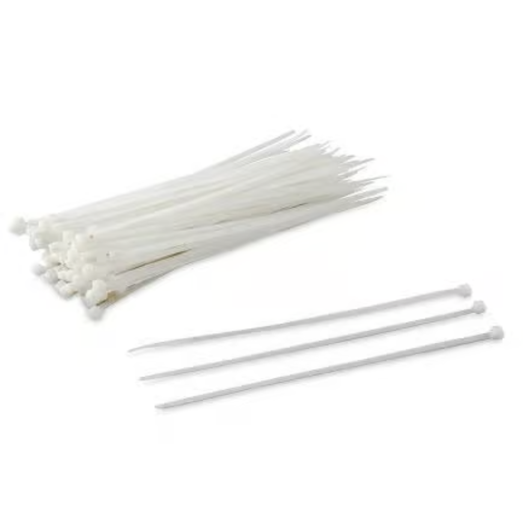 300X3.5MM-BSYS CINTILLO BLANCO CON UV 300X3.5MM, BOLSA DE 100UND --SYS