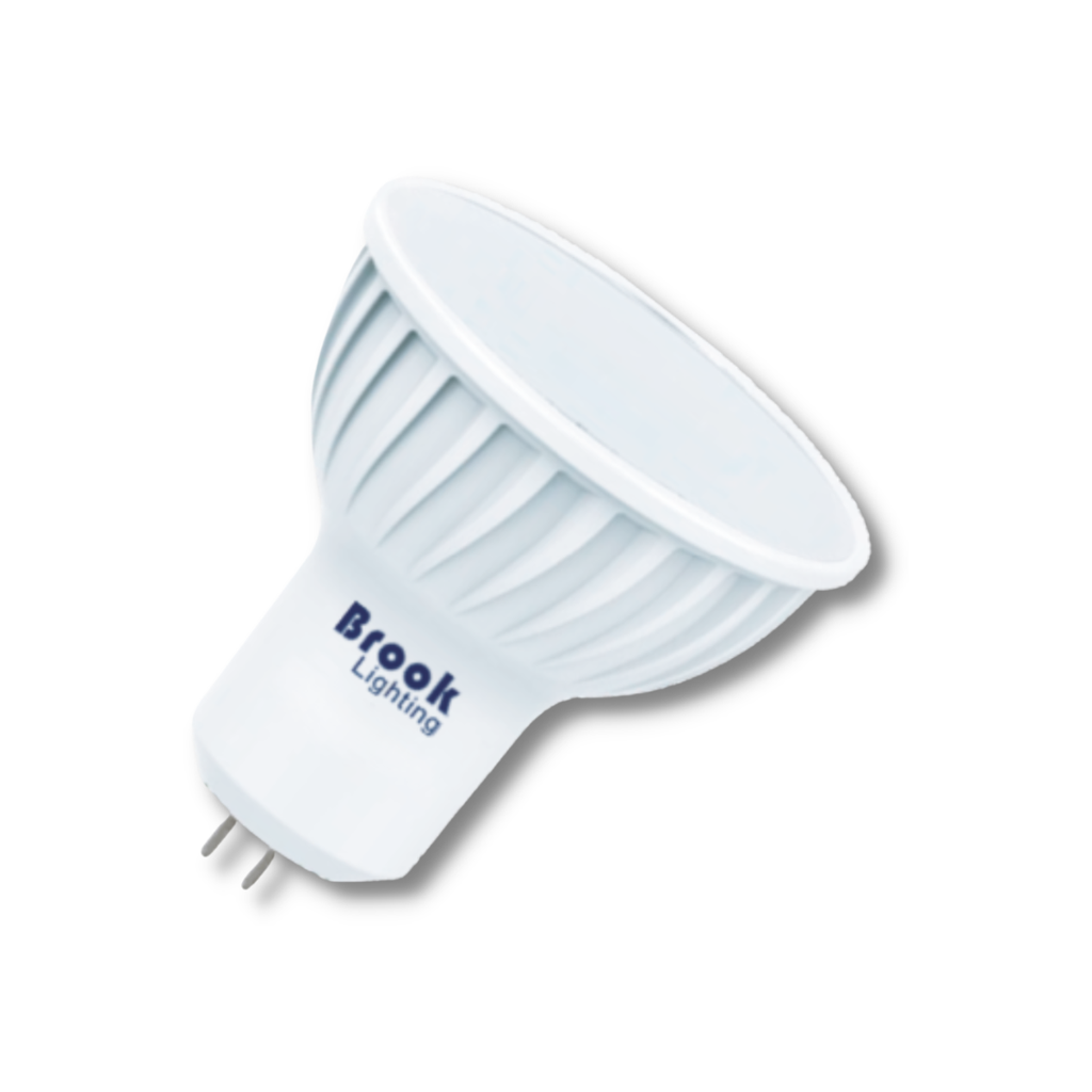 B-BULBO7WMR166.4K FOCO DICROICO LED MR16 7W, 6.4K, PF 0.5 --BROOK