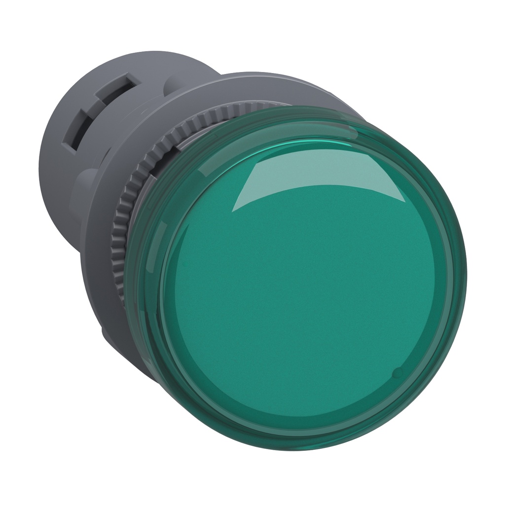 LAMPARA EASY, VERDE, Ø22MM, C/LED, 220VAC, IP65 --SCHNEIDER